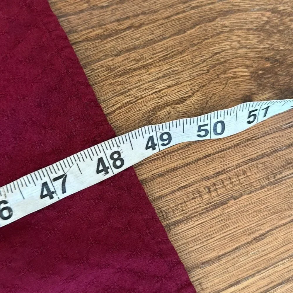 Universal Thread pink smocked ruffled midi dress size M - Picture 10 of 12